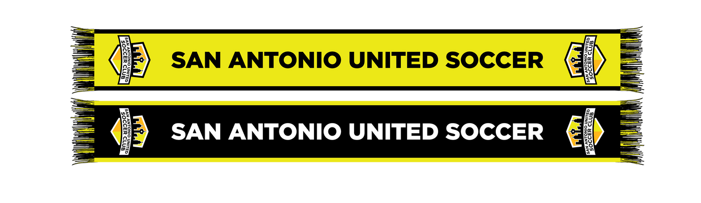 SA United Soccer Scarf