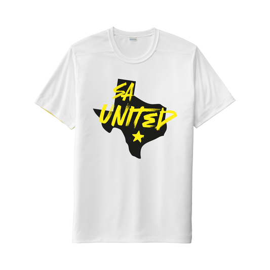 SA United 25 UV Tee - White