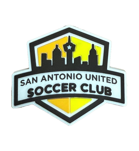 SA United Croc Charm