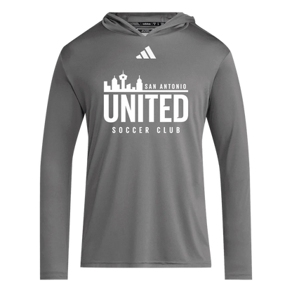 SA United adidas D4T LS Hoodie Tee