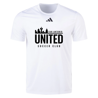 SA United adidas Men's Short Sleeve Pregame Tee
