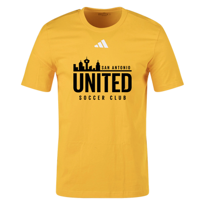 SA United adidas Men's Short Sleeve Pregame Tee
