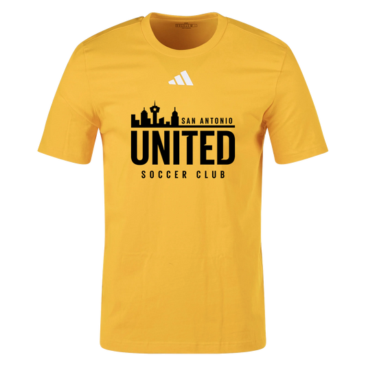 SA United adidas Men's Short Sleeve Pregame Tee