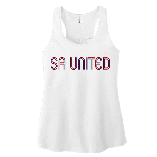 SA United 4th of July Stripes Racerback Tank