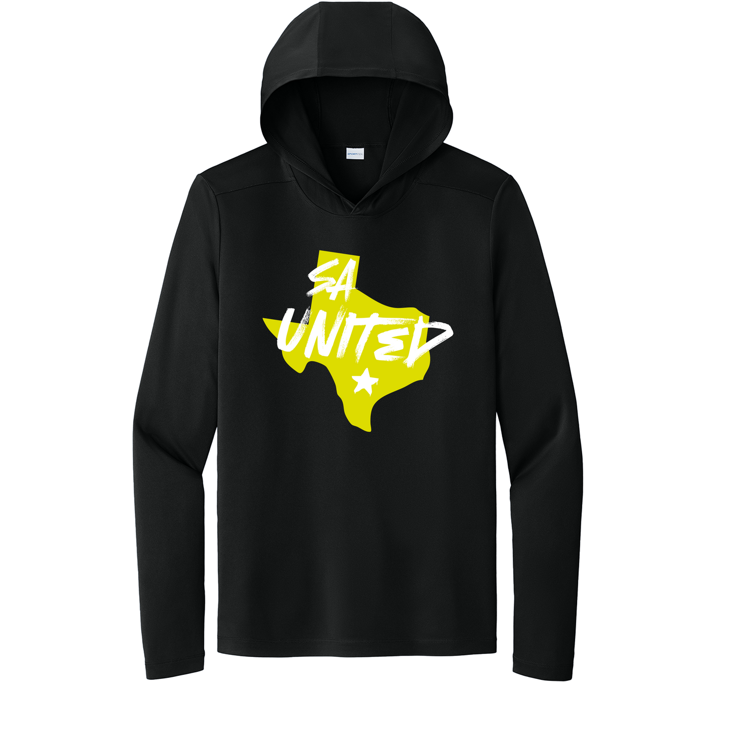 SA United 25 Longsleeve UV Hoodie - Black