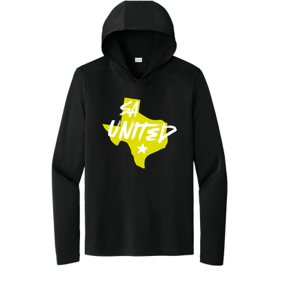 SA United 25 Longsleeve UV Hoodie - Black