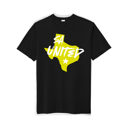 SA United 25 UV Tee - Black