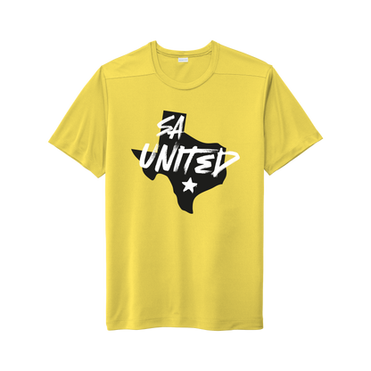 SA United 25 UV Tee - Yellow