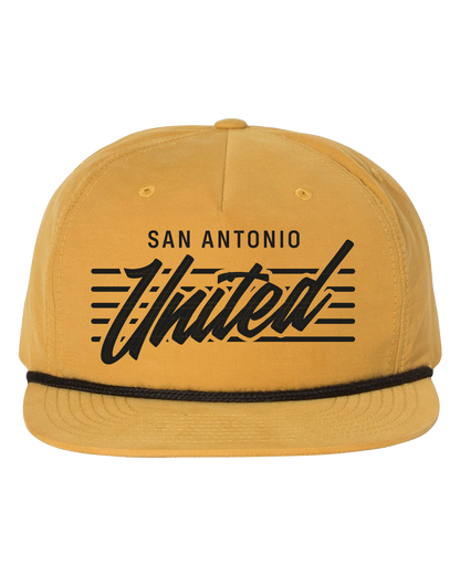 SA United 25 Umpqua Cap - Yellow/Black