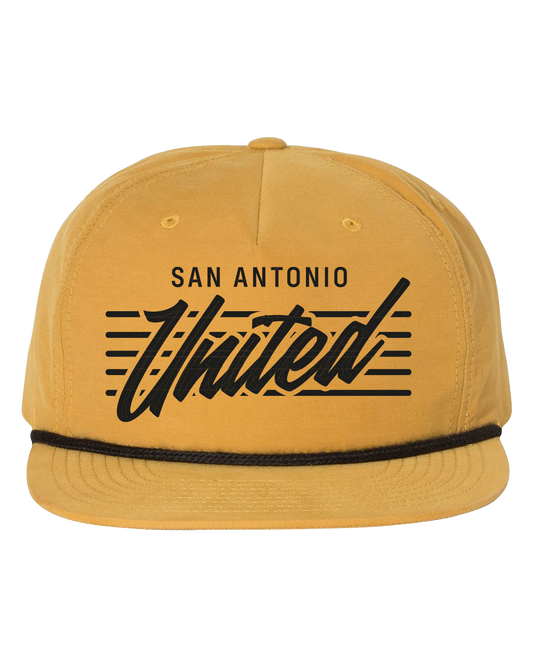 SA United 25 Umpqua Cap - Yellow/Black